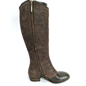 Donald J Pilner brown Riding Boots Western‎ Tall Equestrian Couture New